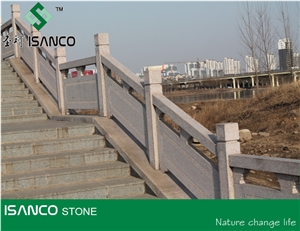 China Wulian Red Granite Steps G368 Wulian Red Granite Staircase Wulian Hong Granite Stair Treads Red Granite Stair Riser Shandong Cheap Red Granite Stair Threshold China Rose Porrino Red Granite