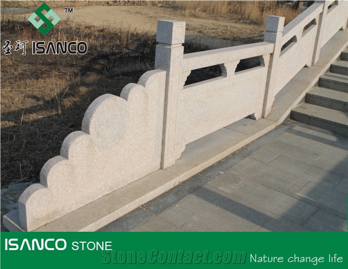 China Wulian Red Granite Steps G368 Wulian Red Granite Staircase Wulian Hong Granite Stair Treads Red Granite Stair Riser Shandong Cheap Red Granite Stair Threshold China Rose Porrino Red Granite