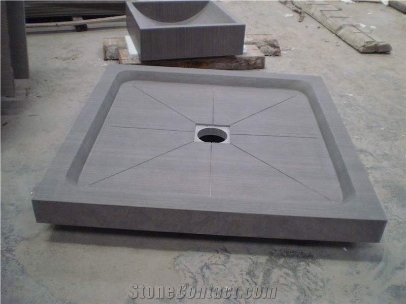 Coffee Color Sandstone Shower Tray, Sandstone Shower Pan, Customerized Sandstone Shower Base,Shower Base