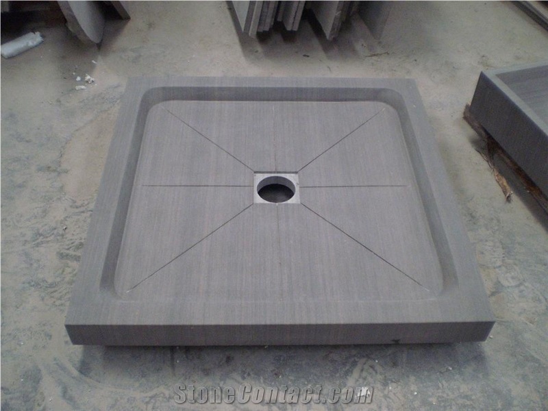 Coffee Color Sandstone Shower Tray, Sandstone Shower Pan, Customerized Sandstone Shower Base,Shower Base