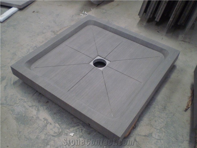 Coffee Color Sandstone Shower Tray, Sandstone Shower Pan, Customerized Sandstone Shower Base,Shower Base