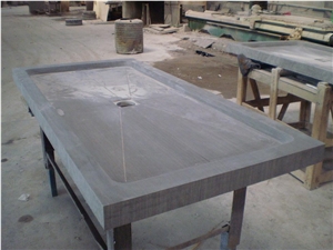 Coffee Color Sandstone Shower Tray, Sandstone Shower Pan, Customerized Sandstone Shower Base,Shower Base