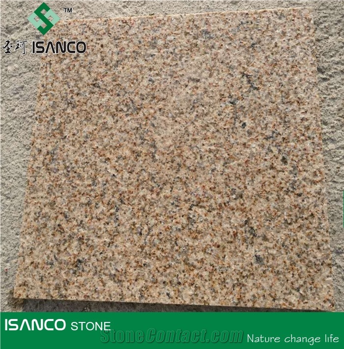 G350 Rusty Granite Slabs Flamed Rust Granite Flooring Anti-Slip Yellow Granite Floor Covering Wenshang Rust Stone Granite Tiles Shandong Rustic Granite Floor Tiles Gold Yellow Granite Of Wenshang
