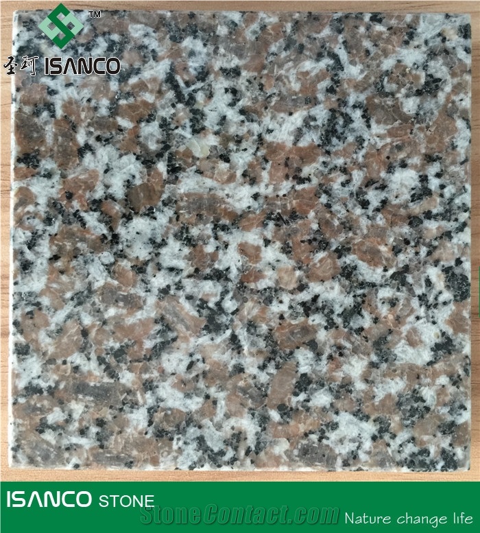 G361 Wulian Flower Granite Slabs Big Slabs Five Lotus Granite Wall Tiles Leopard Skin Wulian Granite Flooring Wulian Red Flower Granite Pattern Grey-Red Granite Tiles Shandong Cheap Red Granite