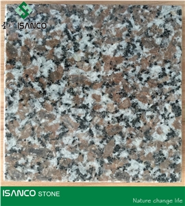 G361 Wulian Flower Granite Slabs Big Slabs Five Lotus Granite Wall Tiles Leopard Skin Wulian Granite Flooring Wulian Red Flower Granite Pattern Grey-Red Granite Tiles Shandong Cheap Red Granite