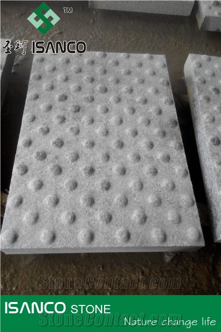 G603 Granite Blind Stone,China Grey Granite Blind Stone Pavers, Shouning Tactile Blind Stone Pavers