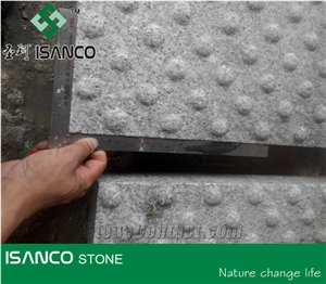 G603 Granite Blind Stone,China Grey Granite Blind Stone Pavers, Shouning Tactile Blind Stone Pavers