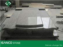 G664 Granite Tombstone Design Luna Pearl Granite Headstone Luoyuan Red Granite Gravestone Black Spots Brown Granite Western Style Monuments Luoyuan Violet Granite Western Style Tombstones Vibrant Rose