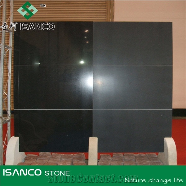 G684 Black Basalt Slabs & Tiles for Wall,Pietra Basaltina Tiles & Slabs/ Lava Stone Tiles Honed /Andesite Wall Tiles