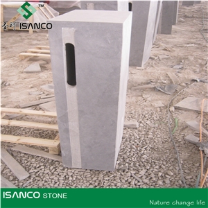 Granite Mailbox , Carving Stone Landscaping Postbox, Granite Letter Box, China Grey Granite Carving Mailbox,Natural Mailbox Stone