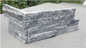 Gray Fantacy Granite Cultured Stone,Grey Ledge Stonesiding,Stone Wall Veneer Stone,Blue Black Slate Cultural Stone