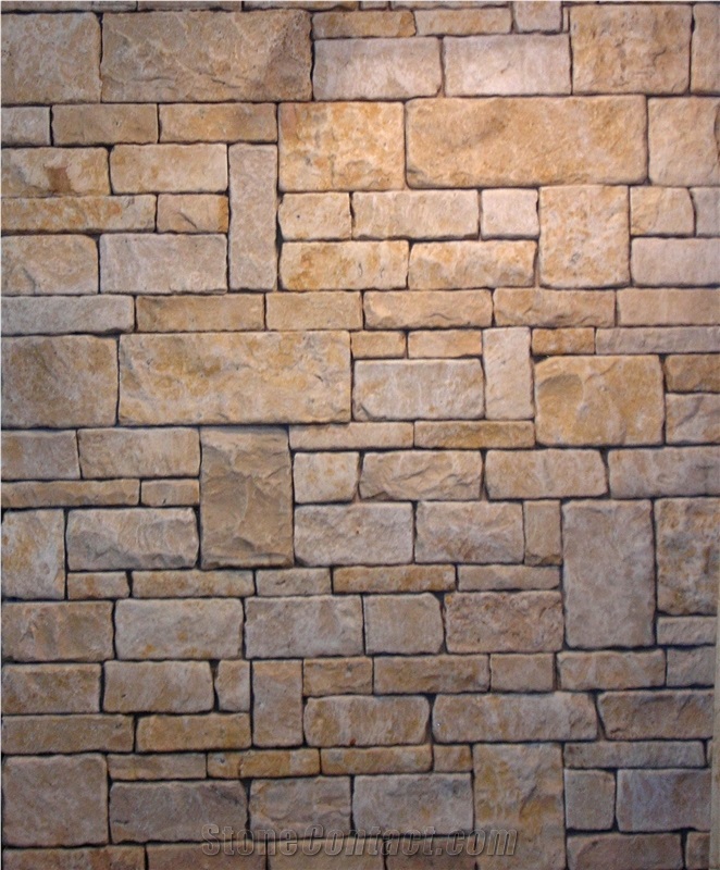 Henan Yellow Limestone for Wall, Yellow Limestone Flooring Tiles and Slabs,Limestone Wall Tiles and Covering