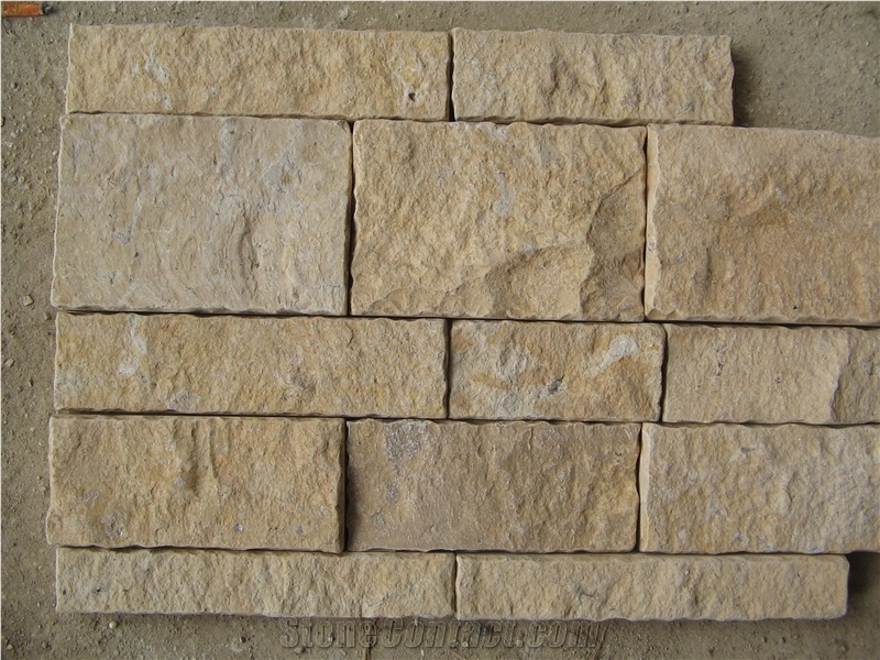 Henan Yellow Limestone for Wall, Yellow Limestone Flooring Tiles and Slabs,Limestone Wall Tiles and Covering