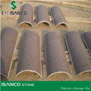 Maple Red Granite Pool Surrounding, Pool Covering & Coping, Pool Paver, Pool Terraces & Decks,Bainbrook Brown, Pink, Misty Brown, Purple Pearl, China Ruby Red, Tea Brown,Pink Granite