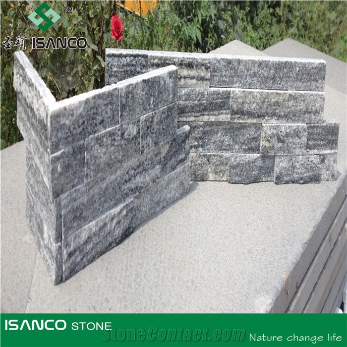 New China Juparana/Multicolour Grain/China Juparana Grey Granite Cultured Stone, Corner Stone