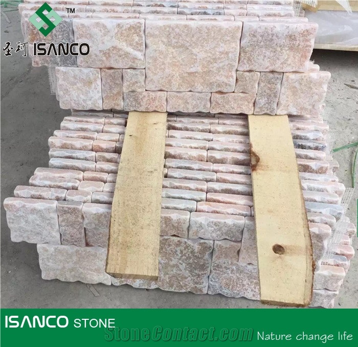 Random Yellow Stone Walling Tiles Bricks Pattern Irregular Stone Building Stones 3d Wall Panels Natural Rusty Slate Wall Stone Building Ornaments