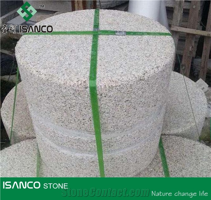 Shandong Grey Granite Car Parking Stone G341 Granite Parking Barriers Grey Sesame Granite Parking Stone Sesame Grey Granite Parking Curbs Gray Granite Roadblock Stumbling Stone