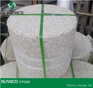 Shandong Grey Granite Car Parking Stone G341 Granite Parking Barriers Grey Sesame Granite Parking Stone Sesame Grey Granite Parking Curbs Gray Granite Roadblock Stumbling Stone