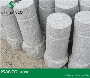 Shandong Grey Granite Car Parking Stone G341 Granite Parking Barriers Grey Sesame Granite Parking Stone Sesame Grey Granite Parking Curbs Gray Granite Roadblock Stumbling Stone