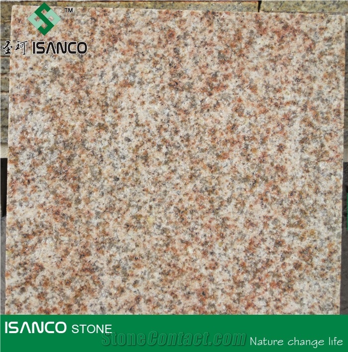 Shandong Wenshang Rust Granite Wall Covering Wenshang Yellow Rust Granite Floor Covering Rust Stone Wenshang Granite Flooring Granite Skirting G350 Granite Tiles Shandong Yellow Granite