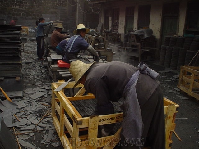 Split Surface Finishing and Plain Roofing Tiles Slate Slate Type Slate for Roofing