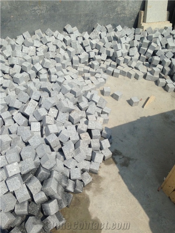Wholesale Lowes Prices Of Granite Cube Stone& Cobble Stone Cheap Granite Paving Stone Best Granite Cube Stone Prices Garden Stepping Pavements Drivewary Paving Stone