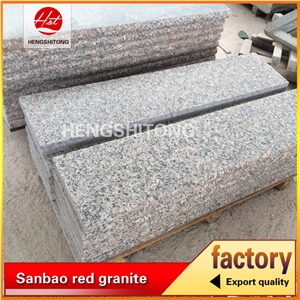 G563 Sanbao Red Granite,  Granite Tiles,  Red Granite Slab