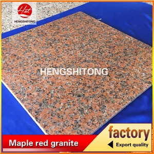 Top Maple Red Granite G562 Stone Garden Table