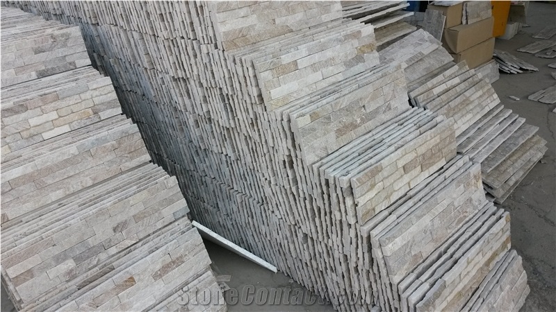 Quartzite Wall Cladding Split Face Culture Stone Wall Decor
