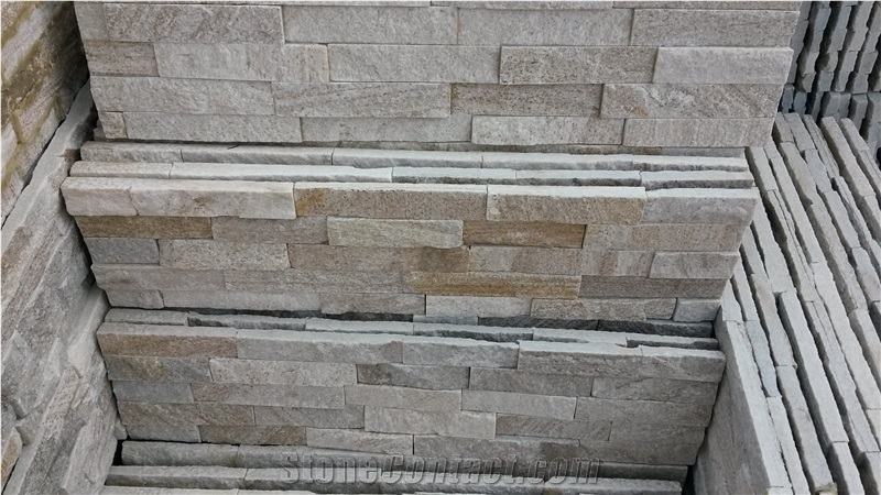 Quartzite Wall Cladding Split Face Culture Stone Wall Decor