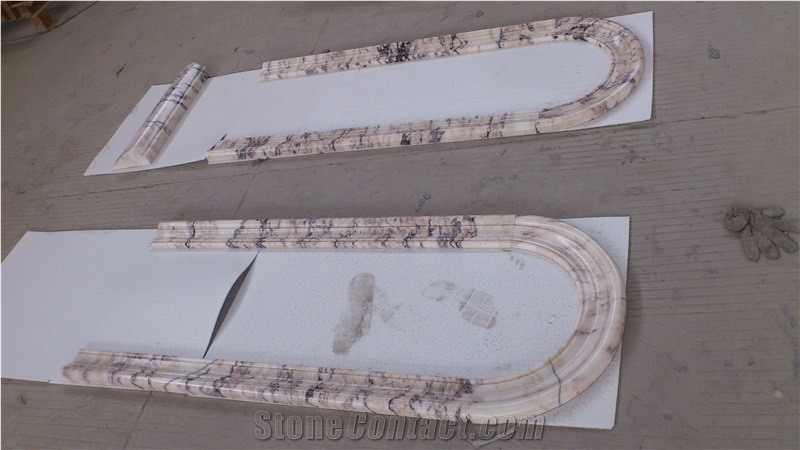 Turkey Rosalia Marble shined Border Decos Lines
