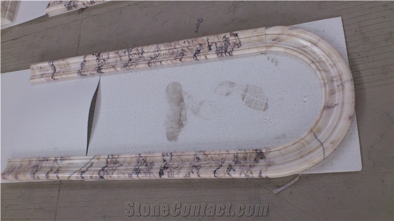 Turkey Rosalia Marble shined Border Decos Lines