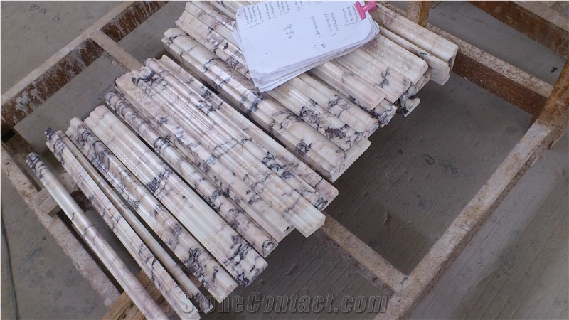 Turkey Rosalia Marble shined Border Decos Lines