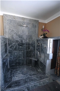 Soapstone Shower