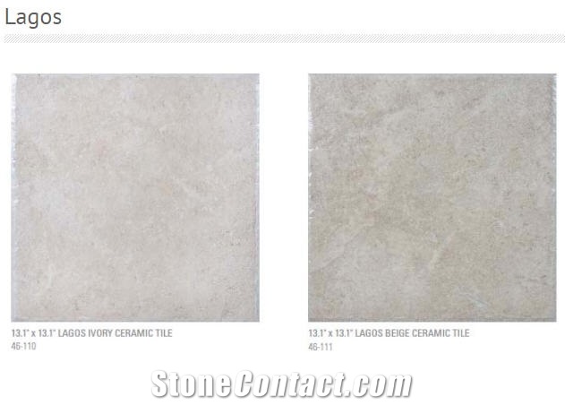 Lagos Ivory Ceramic Tiles