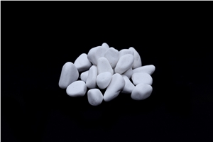 Sivec White Marble Pebbles