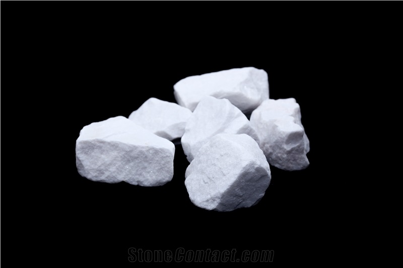 Sivec White Marble Pebbles