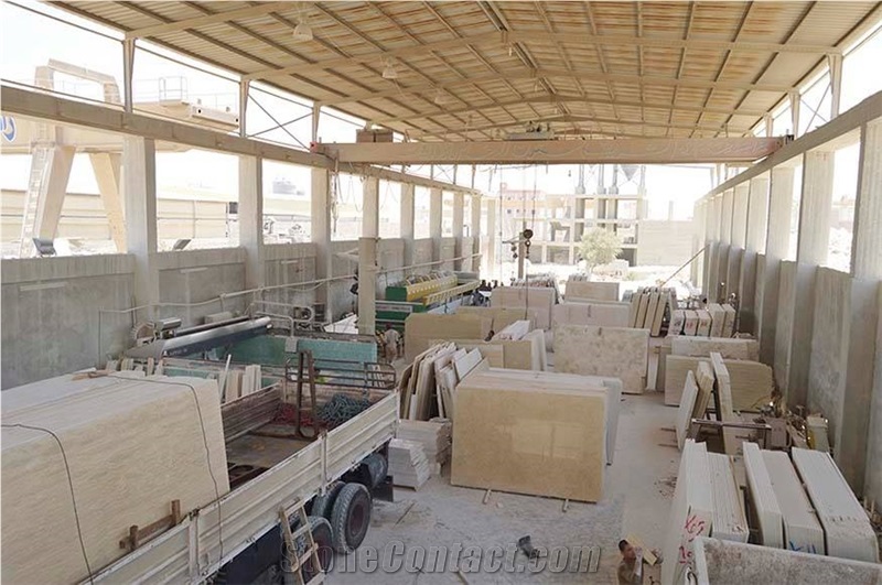Sunny Beige Marble Slabs