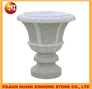 G603 Granite Flower Pots,Artificial Potted Hibiscus Flower Bonsai Plant
