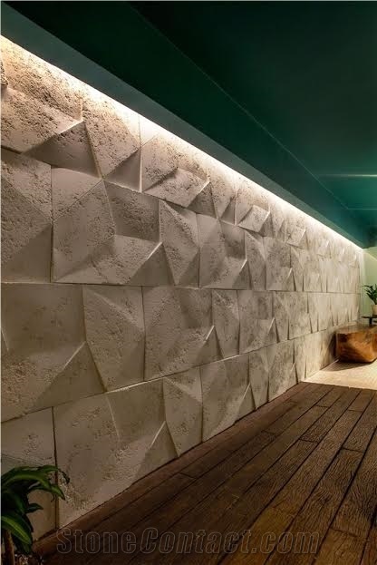 Dhrangadhra Travertine Wall Cladding