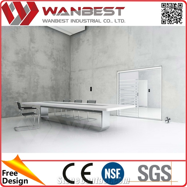 Pedestal Conference Tables Combination Meeting Table