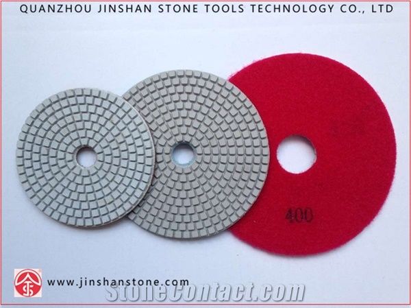 Jinshan Multipurpose White Polishing Pads