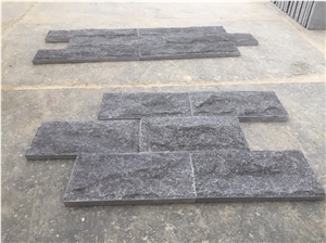 Crystal Black Mushroom Surface Quartzite Tiles & Slab