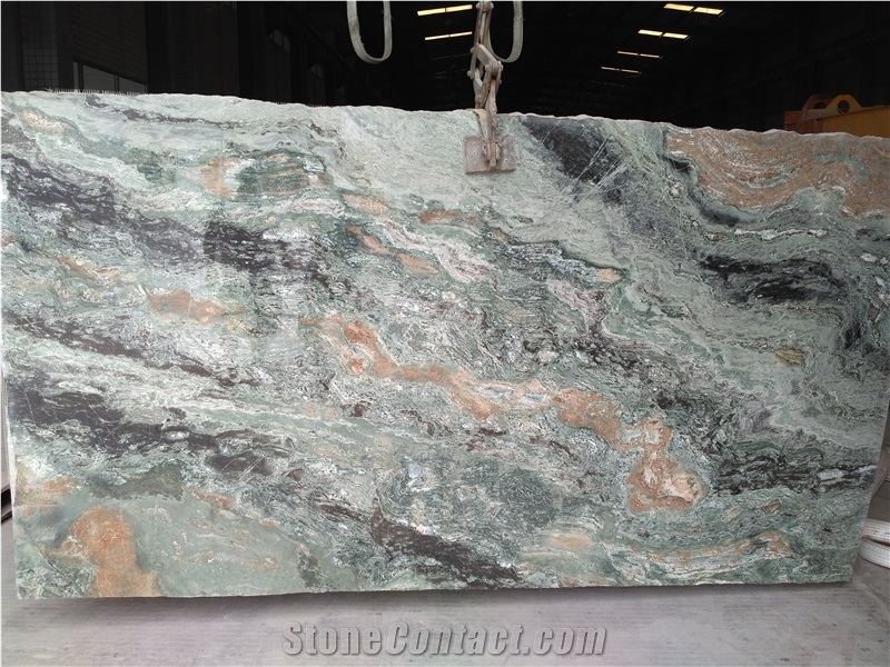 Cheapest Emerald Green/China Granite/On Sale Big Slab