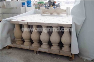 Castle Beige Limestone Balusters, Beige Limestone Balustrades