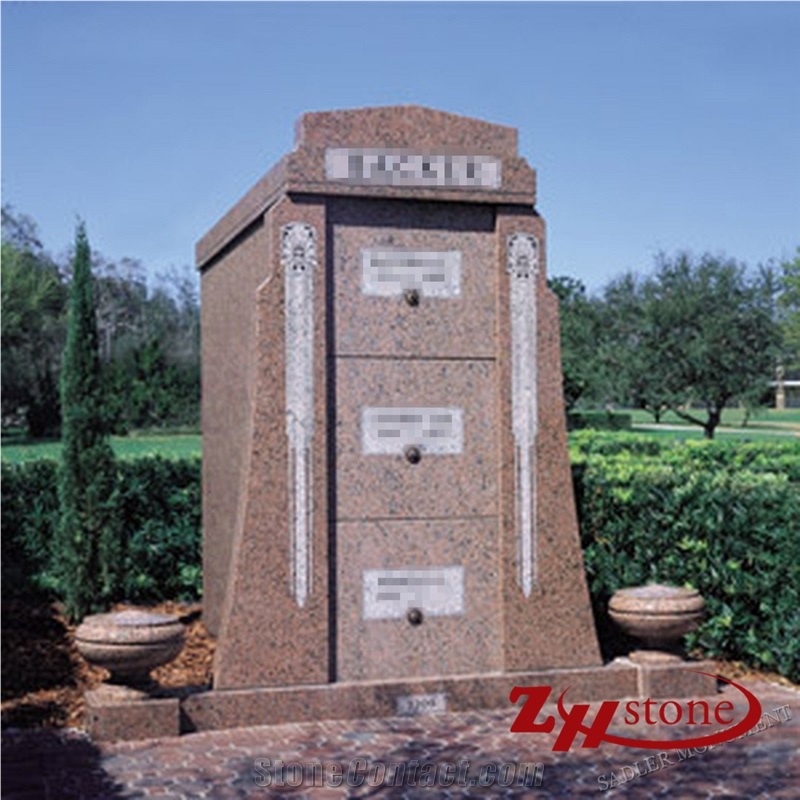 Good Quality Hand Craft Angel Style Straight Sesame White/ G603 Granite Western Style Monuments/ Upright Monuments/ Headstones/ Western Style Tombstones/ Angel Monuments