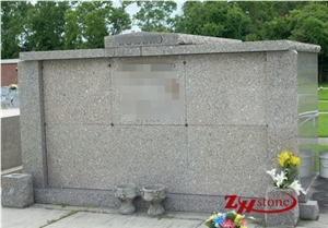 Good Qulity Traditional Design White Guifei Granite Tombstone Design/ Western Style Monuments/ Monument Design/ Western Style Tombstones/ Single Monuments