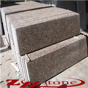 Peach Blossom Red Gutian, Taohua Hong Granite G687 Stepstone, Staircase, Stair Step Tiles, Stair Treads and Threshold