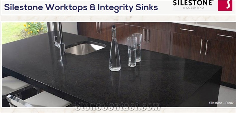 Silestone Dinux Worktops with Integrity Sinks