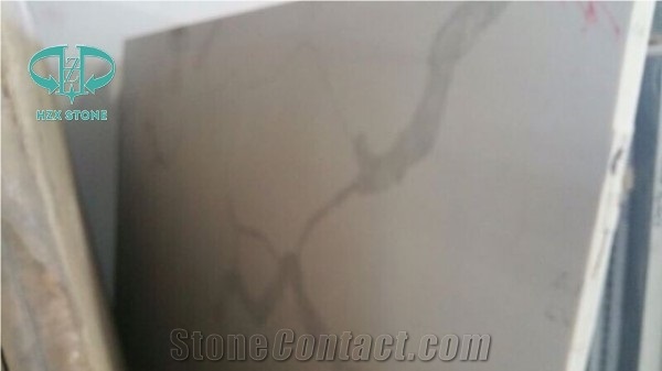 Carrara White Quartz Stone Bath Tops/White Quartz Vanity Tops/Quartz Surfaces Bathroom Tops/Engineered Stone Tops with Various Edge Profiles/Artificial Stone Counter Tops